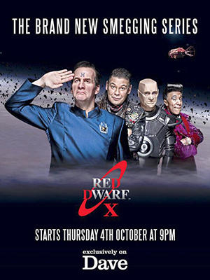 Red Dwarf saison 2 poster