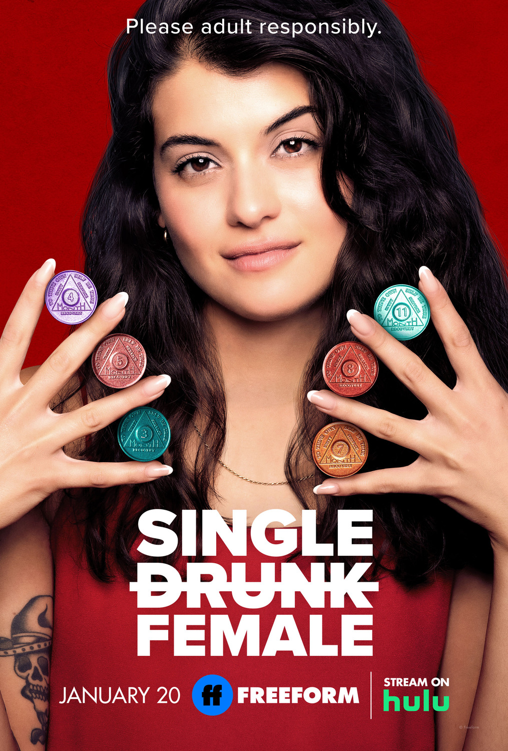 Single Drunk Female saison 1 poster