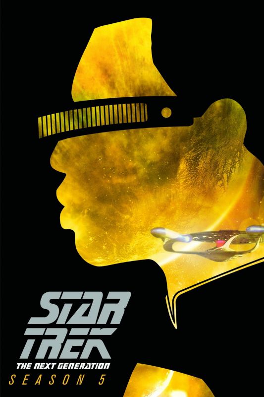 Star Trek : la nouvelle génération saison 5 poster